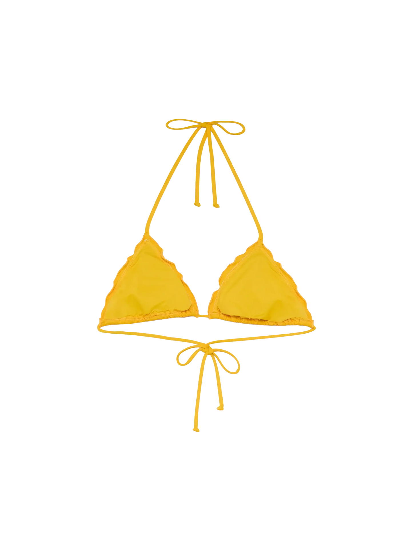 Sagittarius yellow classic triangle top