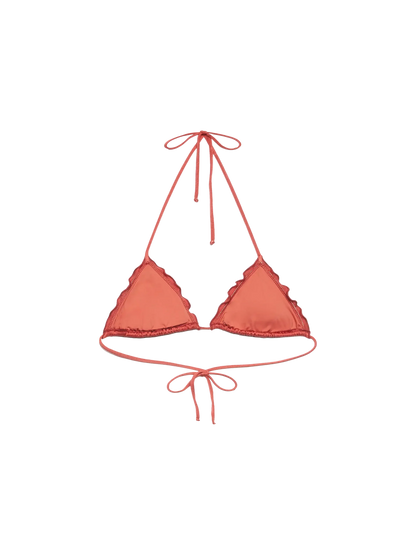 Sagittarius shimmer brick red classic triangle top