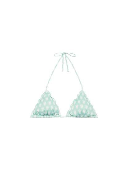 Sagittarius classic triangle top with floral print