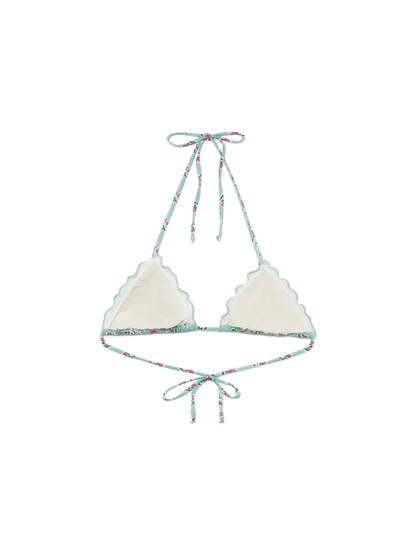 Sagittarius classic triangle top with floral print