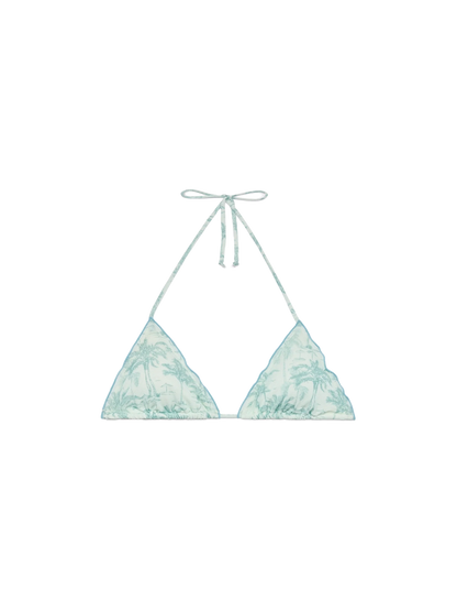 Sagittarius classic triangle top with floral print