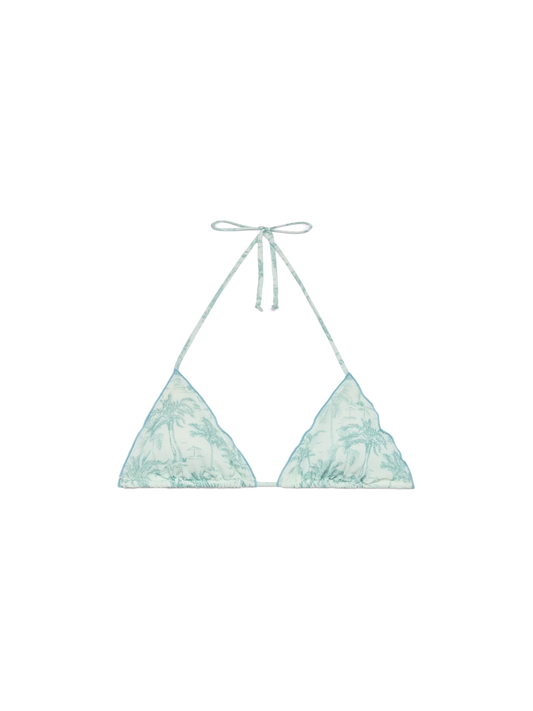 Sagittarius classic triangle top with floral print