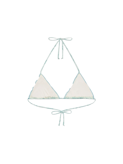 Sagittarius classic triangle top with floral print