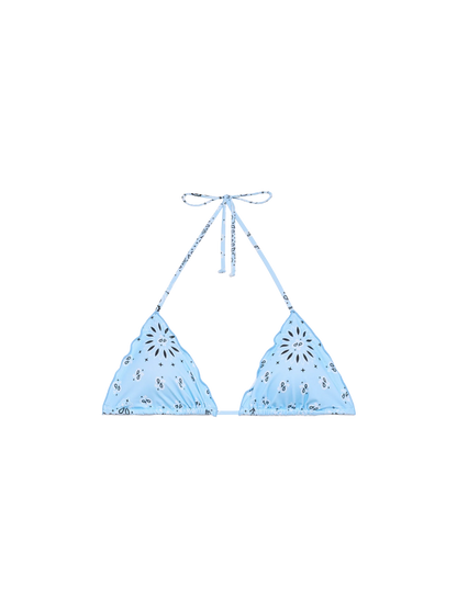 Sagittarius classic triangle top with bandanna print