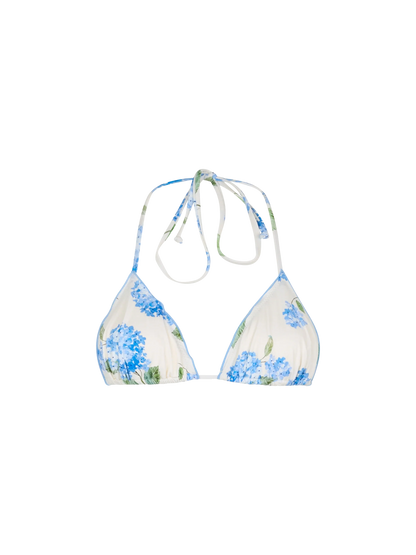 Woman flower classic triangle beach top Sagittarius