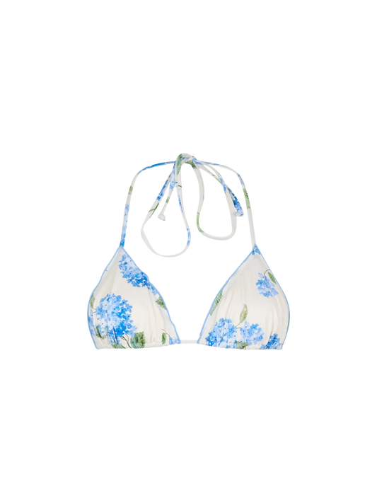 Woman flower classic triangle beach top Sagittarius