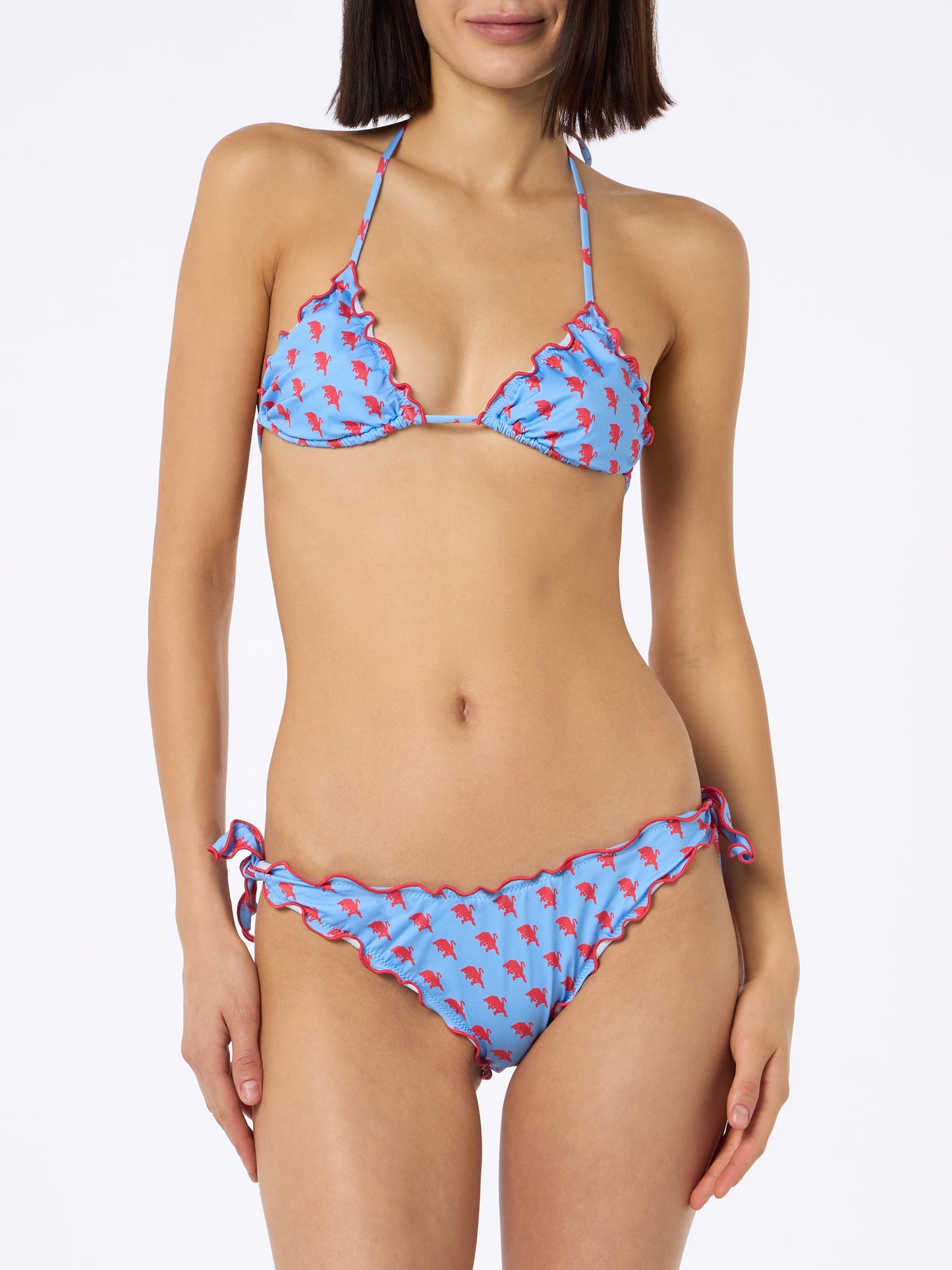 Woman Torino print triangle classic bikini Sarius | TORINO FC SPECIAL EDITION