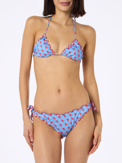 Woman Torino print triangle classic bikini Sarius | TORINO FC SPECIAL EDITION