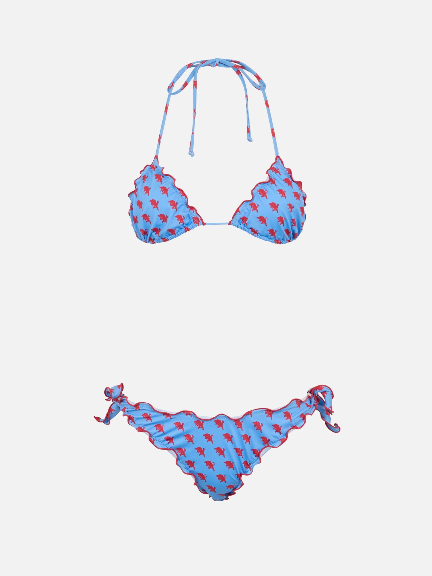Woman Torino print triangle classic bikini Sarius | TORINO FC SPECIAL EDITION