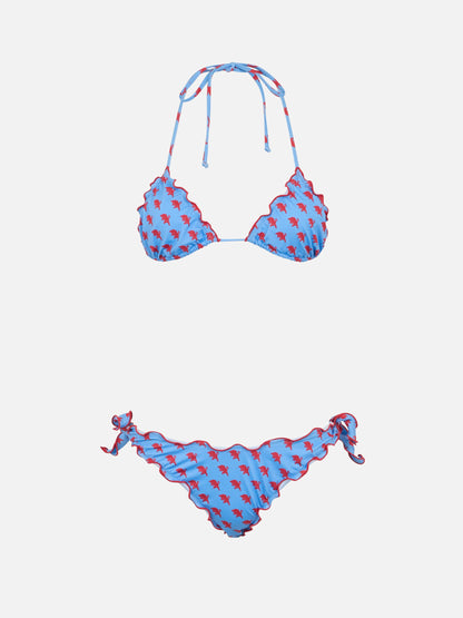 Woman Torino print triangle classic bikini Sarius | TORINO FC SPECIAL EDITION