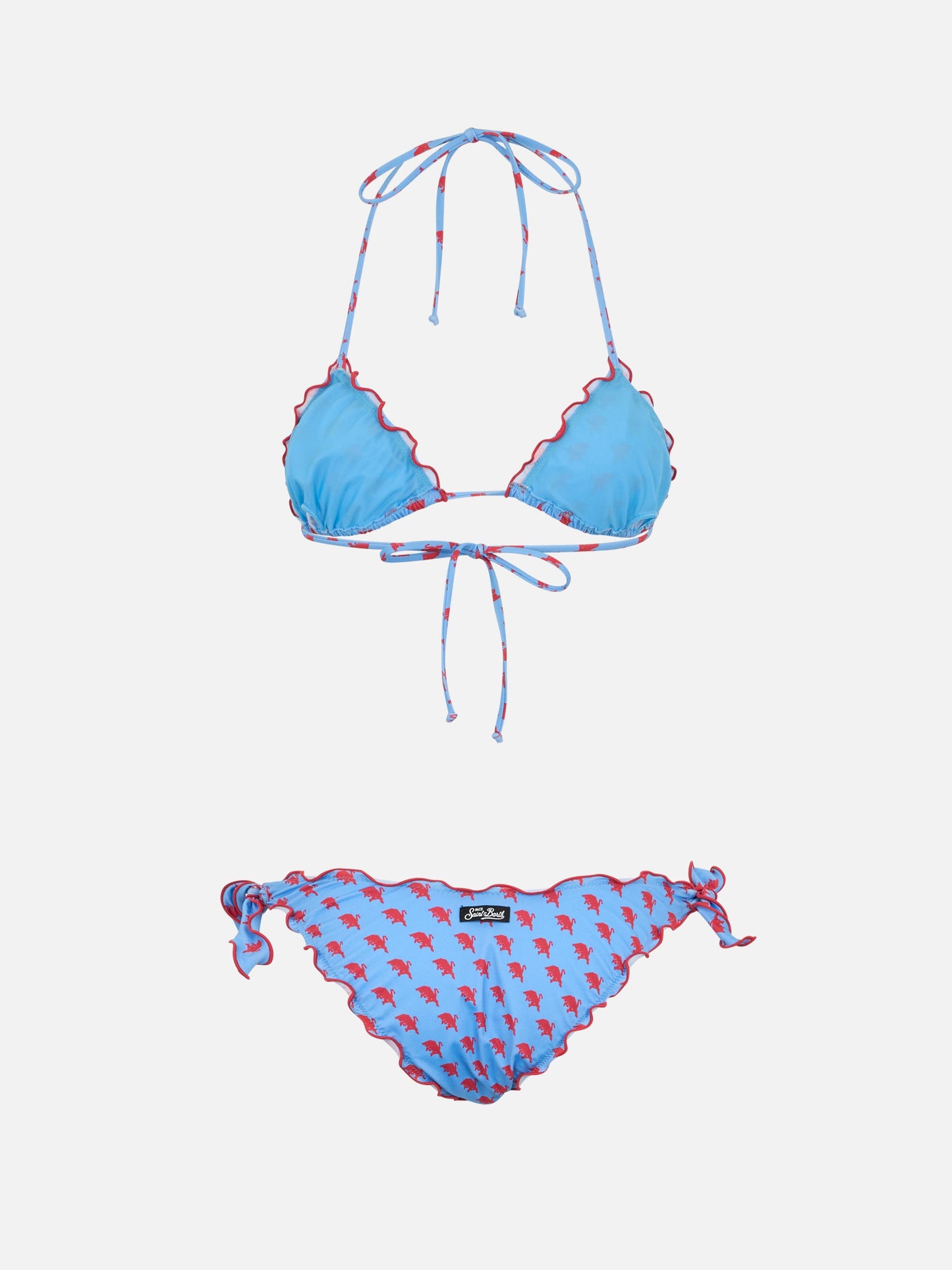 Woman Torino print triangle classic bikini Sarius | TORINO FC SPECIAL EDITION