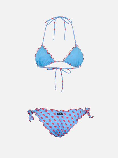 Woman Torino print triangle classic bikini Sarius | TORINO FC SPECIAL EDITION