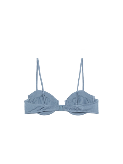 Salina shimmer avio blue underwired bralette