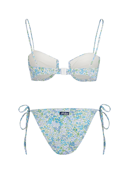 Woman Joanna Luise underwired bralette bikini Salina Virgo | MADE WITH LIBERTY FABRIC