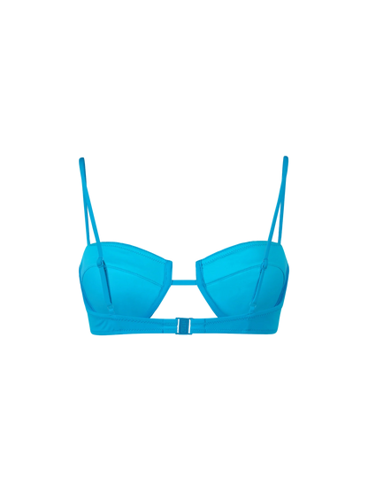 Turquoise underwired bralette top Salina