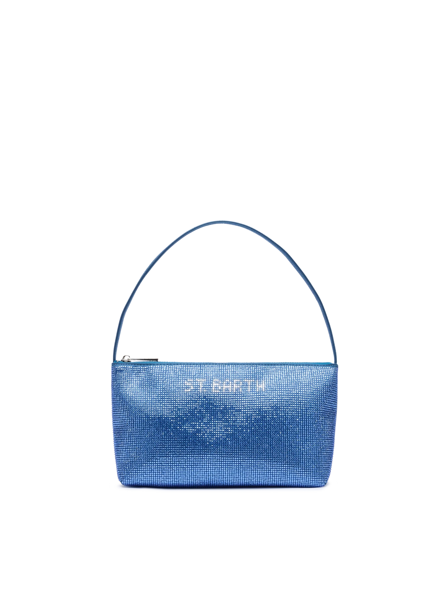 Mini bag Strassy with avio blue rhinestones