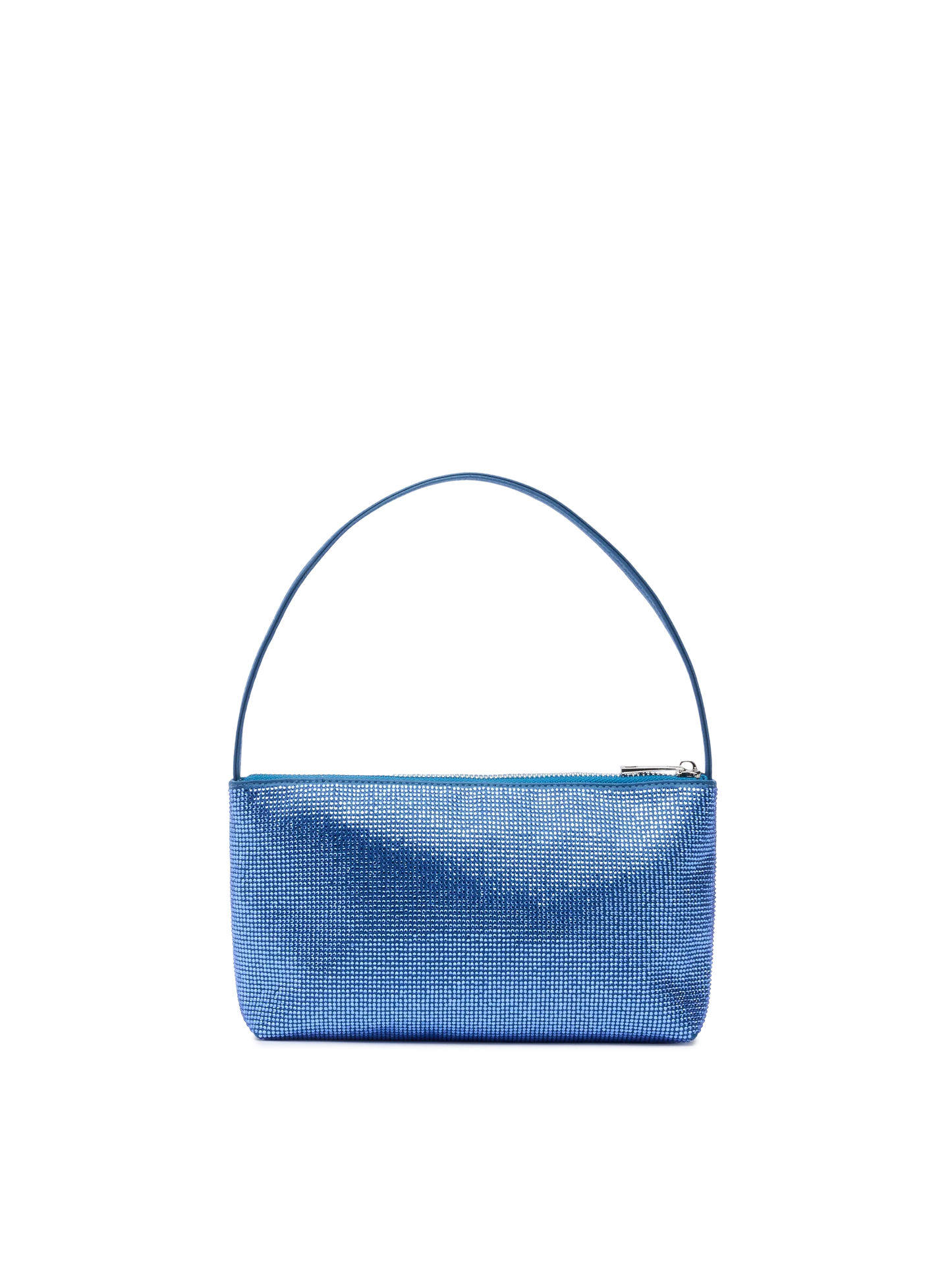 Mini bag Strassy with avio blue rhinestones