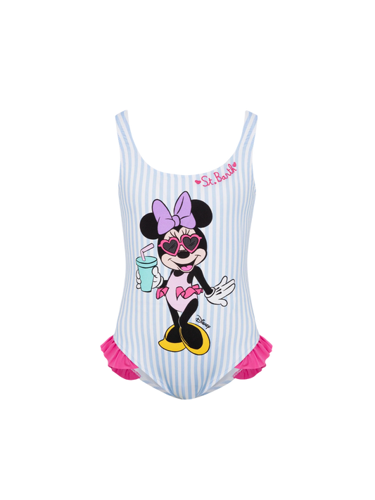 Tiana one-piece swimsuit with Minnie print | DISNEY® SPECIAL EDITION