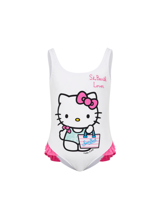 Tiana one-piece swimsuit with Hello Kitty print | HELLO KITTY SPECIAL EDITION