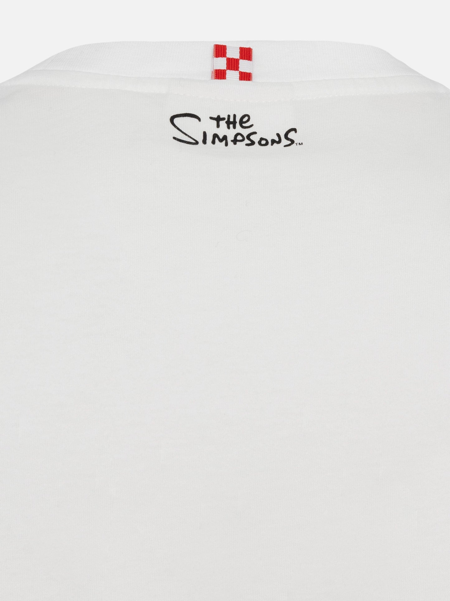 Organic cotton T-shirt with Homer surfer embroidery | THE SIMPSON SPECIAL EDITION