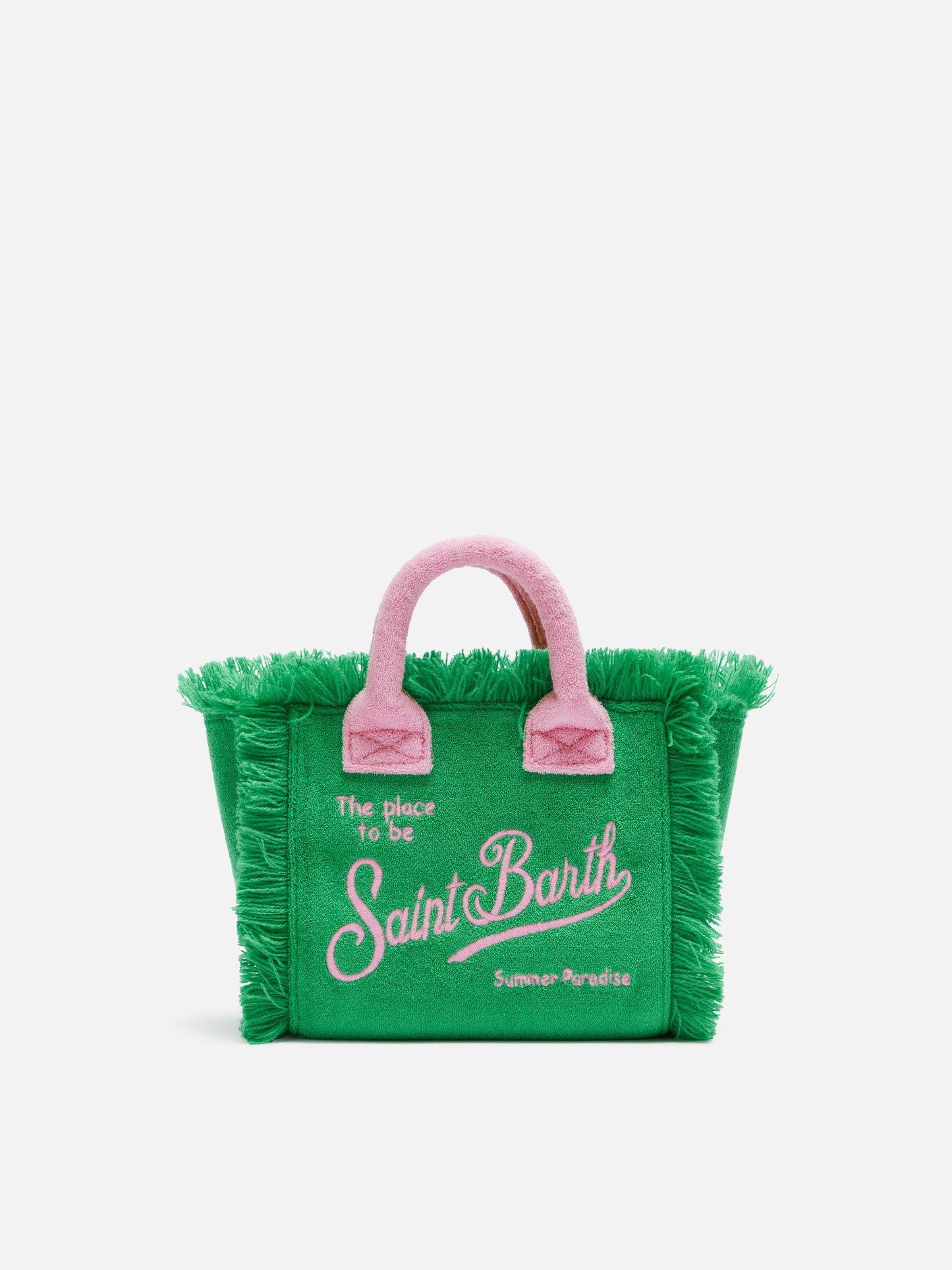 Green Mini Vanity Sponge Bag - MC2 Saint Barth