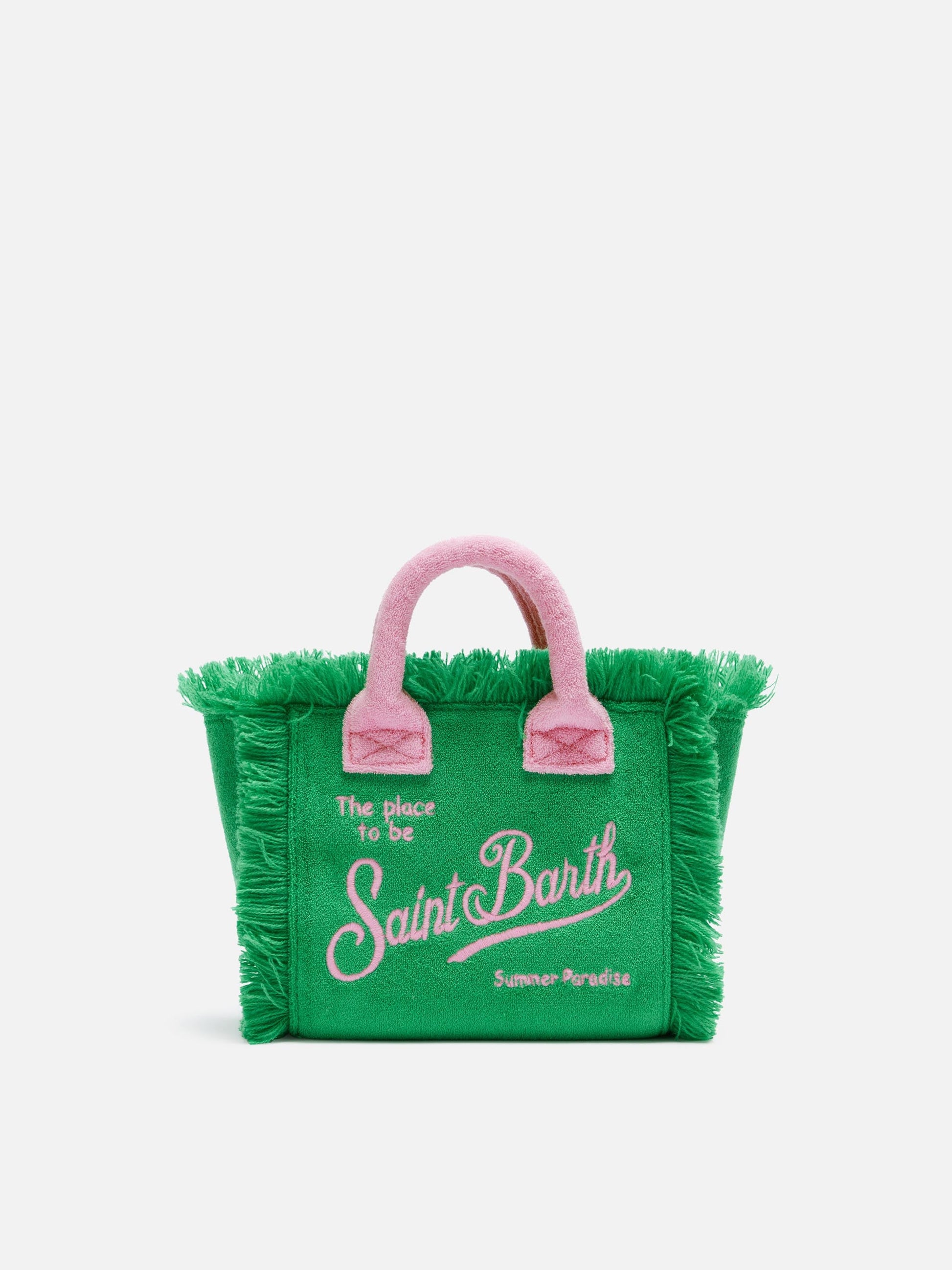 Green Mini Vanity Sponge Bag - MC2 Saint Barth