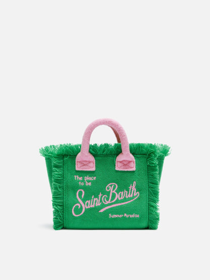 Green Mini Vanity Sponge Bag - MC2 Saint Barth