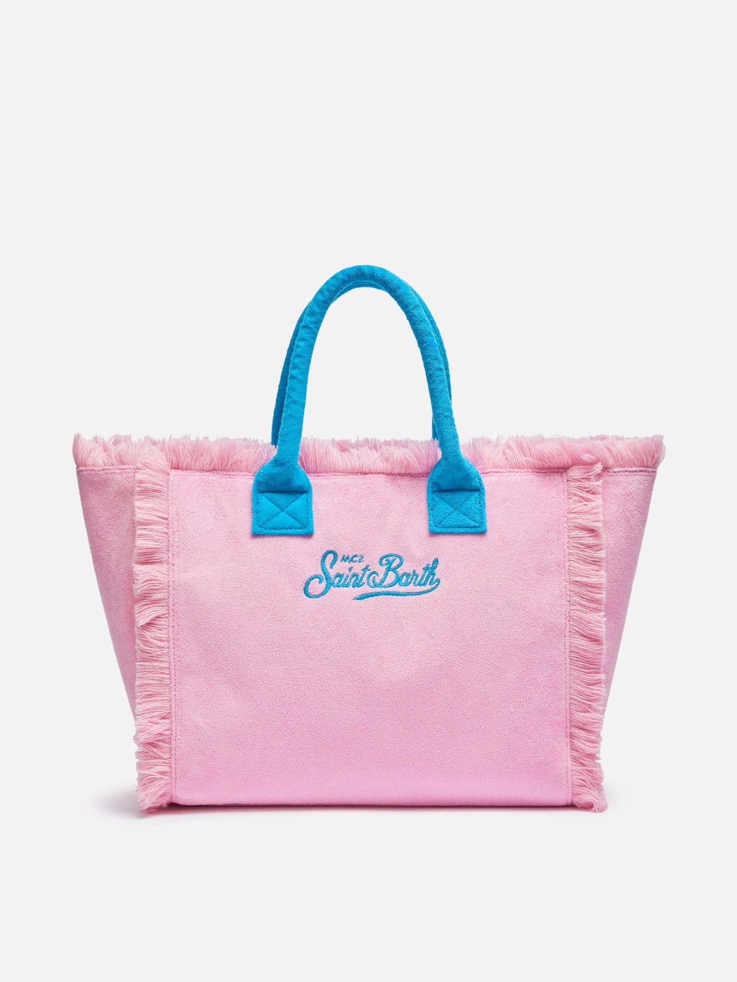 Pink terry Vanity Sponge tote bag - MC2 Saint Barth