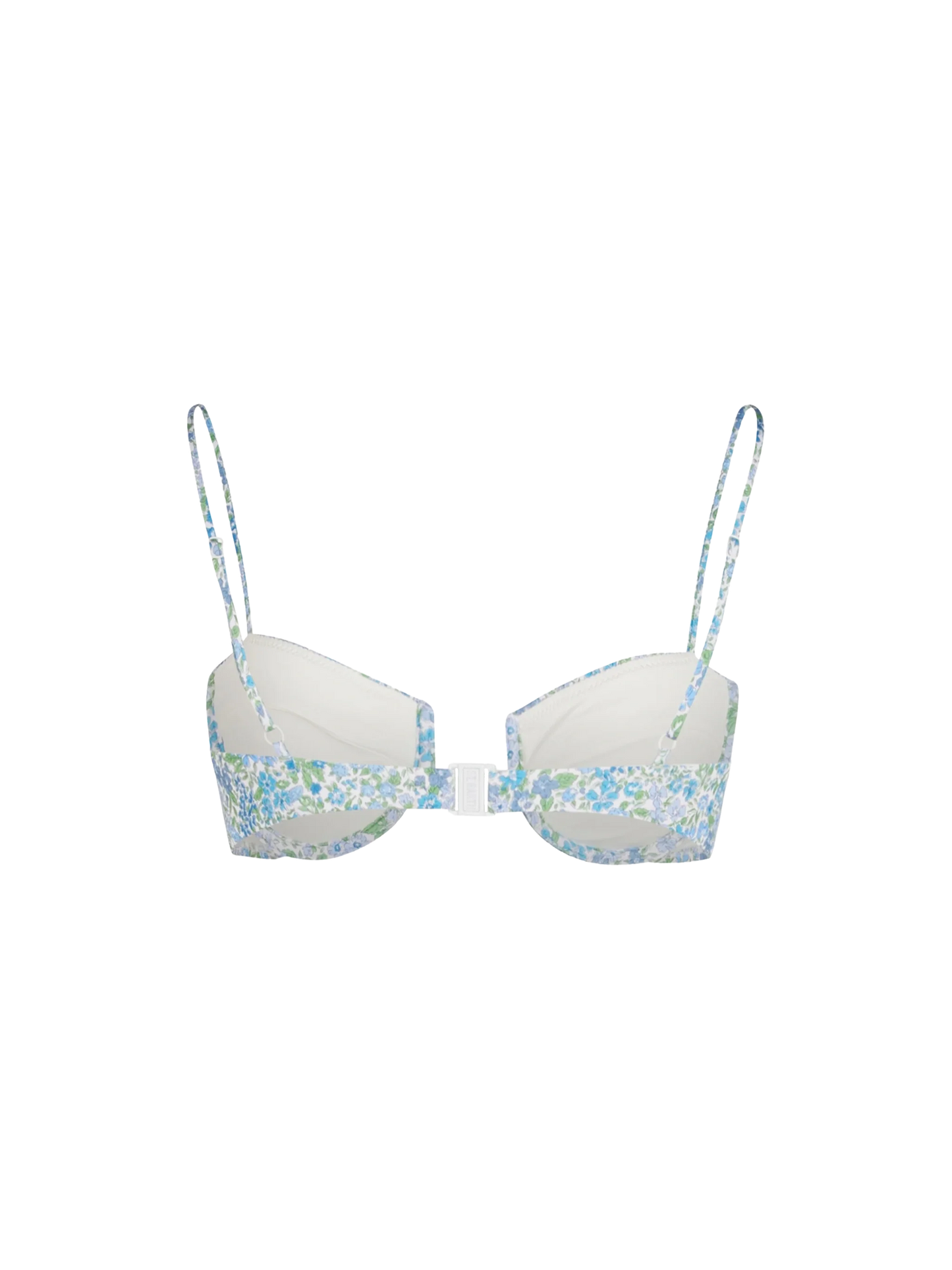 Woman underwired bralette top Salina with Joanna Luise print | MADE WITH LIBERTY FABRIC