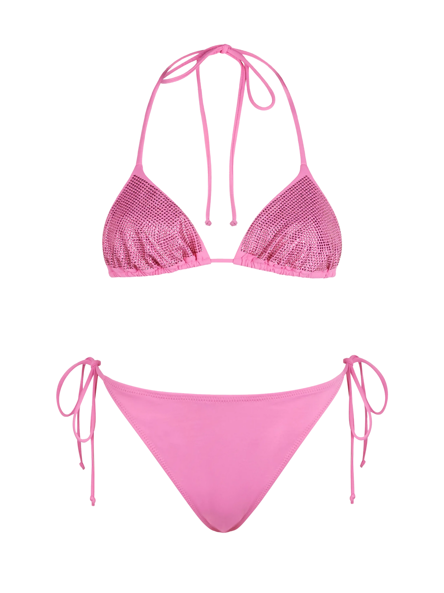 Woman triangle bikini Annabelle Virgo with rhinestones