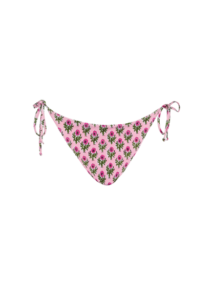 Virgo classic swim briefs with floral print