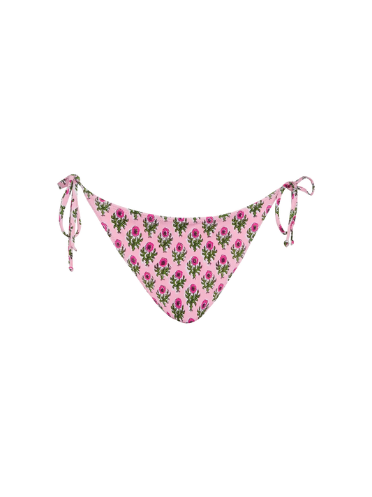 Virgo classic swim briefs with floral print