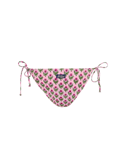 Virgo classic swim briefs with floral print