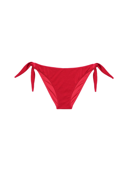 Yali shimmer brick red classic swim briefs