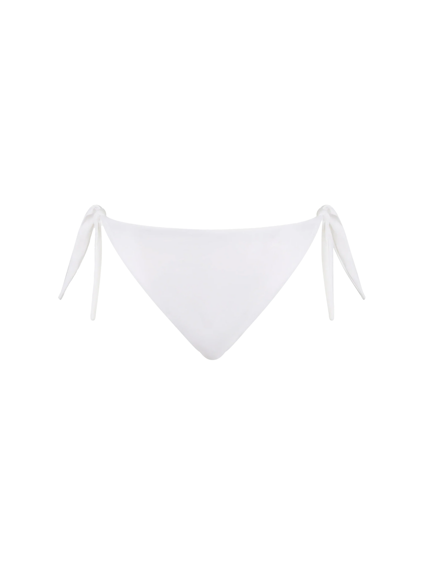 Woman white classic swim briefs Yali