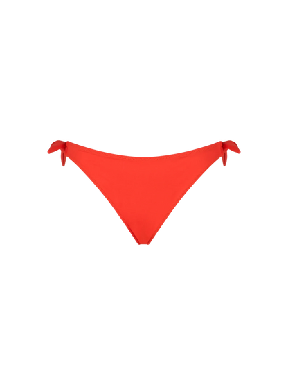 Woman orange classic swim briefs Yali