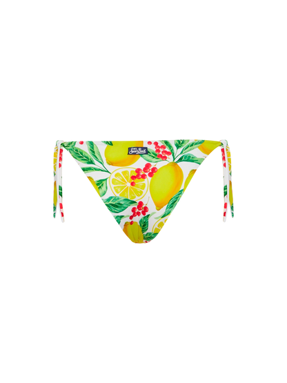 Yali classic swim briefs with lemon print