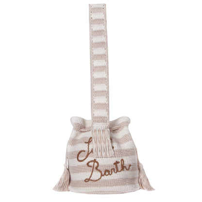 Handmade crochet bucket bag - MC2 Saint Barth