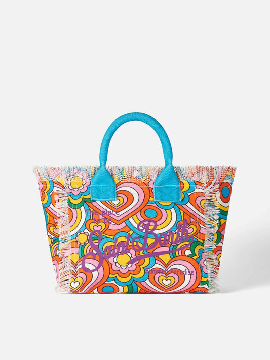 Colette multicolor cotton canvas handbag - MC2 Saint Barth