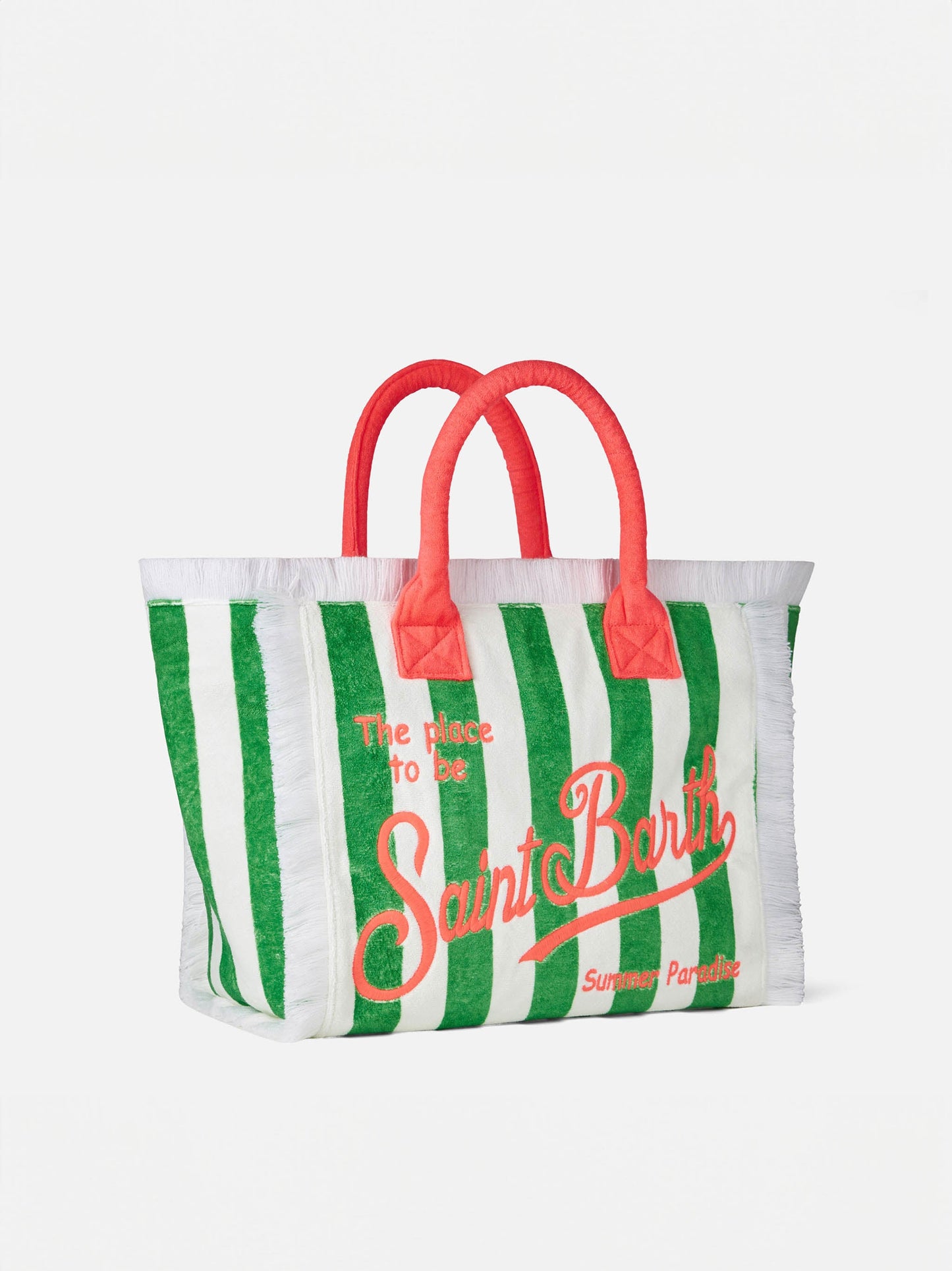 Vanity terry shoulder bag with Saint Barth - MC2 Saint Barth